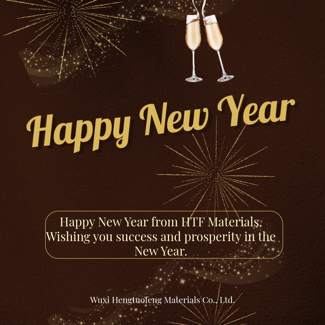 happy new year from HTF Materials